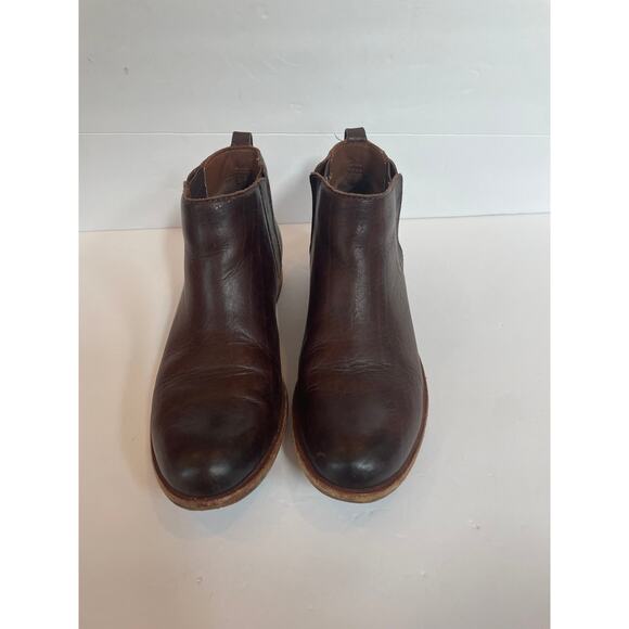$185 KORK-EASE US Women’s 6.5 Brown Leather VELMA Ankle Boots Booties - Picture 3 of 4